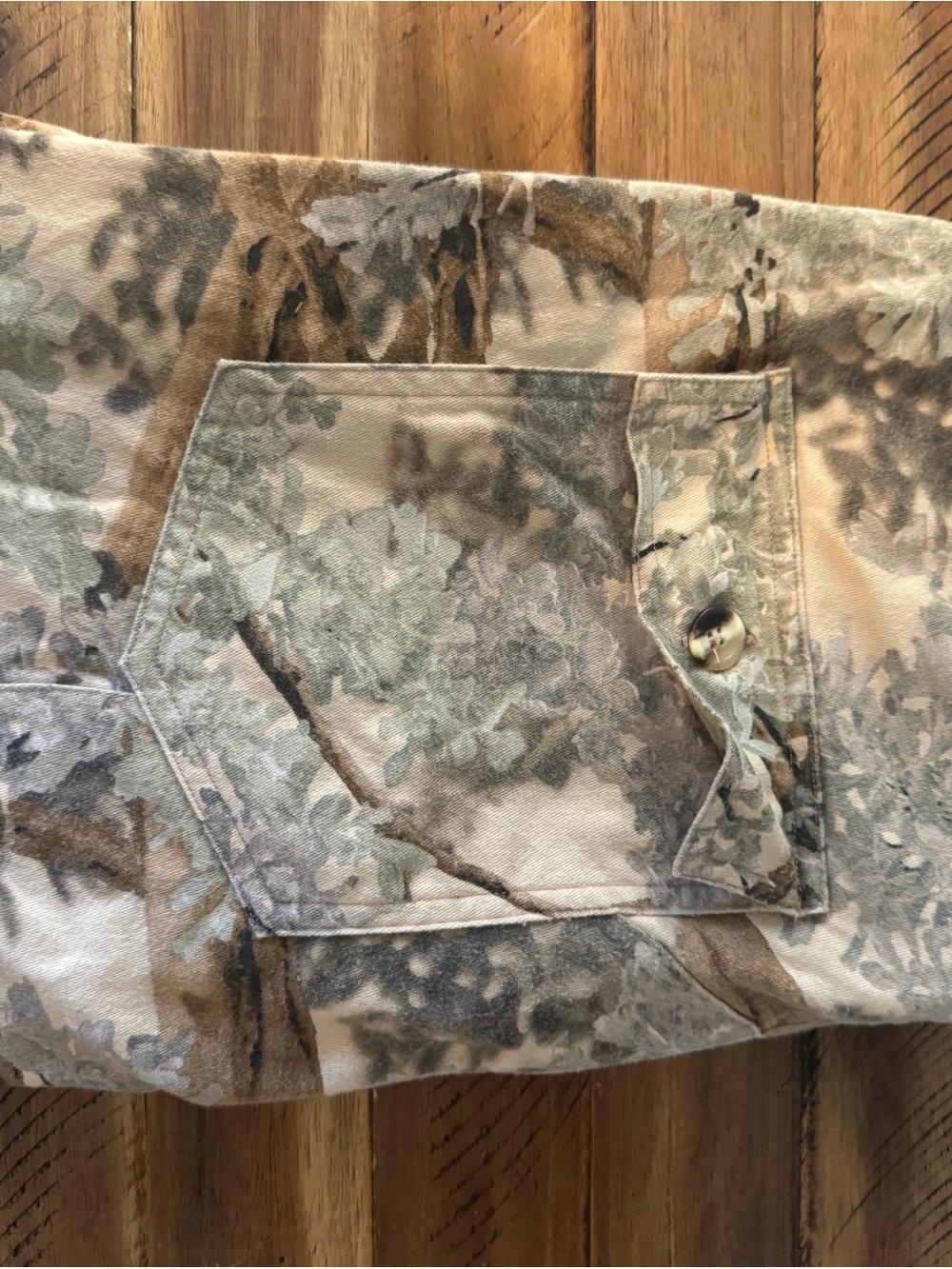 Men's desert Camo Print pants size 38
